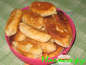 Пирожки с картошкой жаренные на сковороде