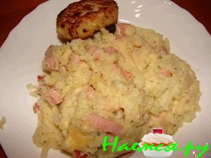 Картофельное пюре в горшочке