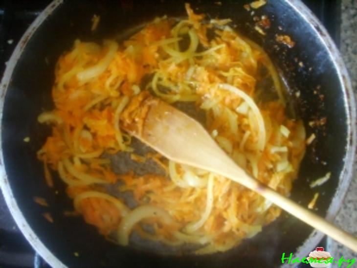 Гарнир из чесночных стрелочек