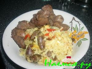 Паэлья с потрошками