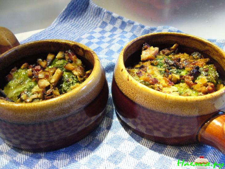 Голубцы из савойской капусты с рыбой