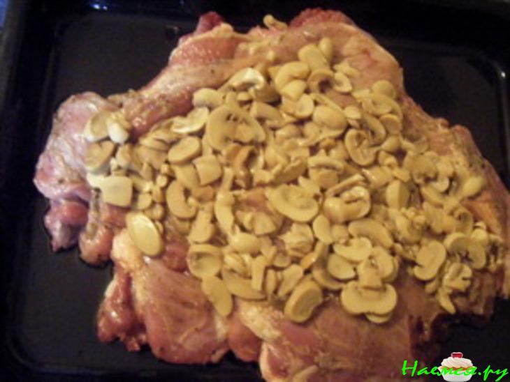Свиная Шейка фаршированная под Пикантным Маринадом