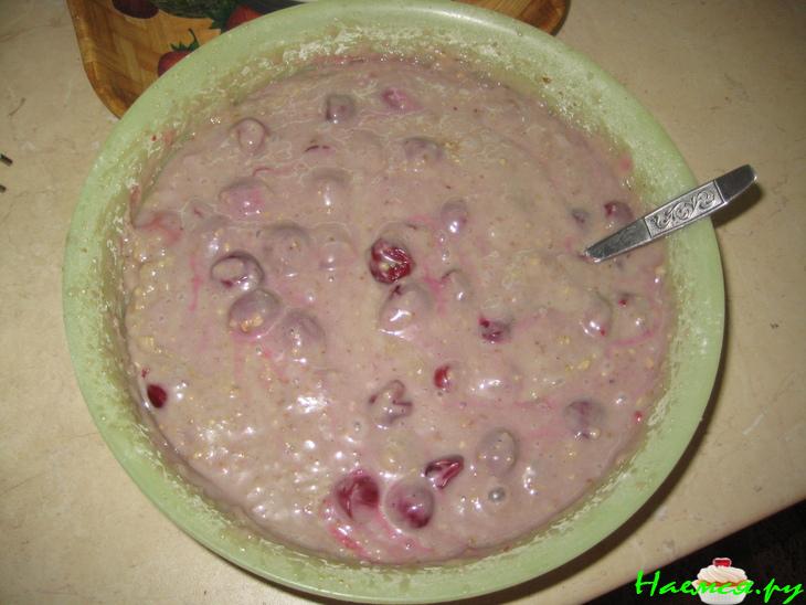 Медовый пирог с начинкой (постный)