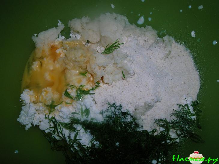 Венгерская токань с творожно-укропными клецками