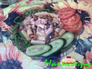 Макароны под соусом Макароны под соусом