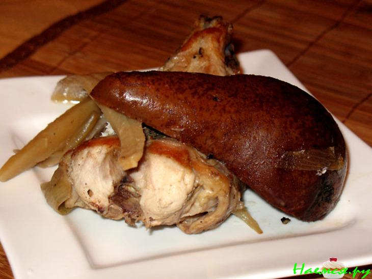 Кролик с грушами