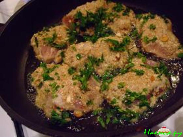 Курица с миндалем по-Гавайски