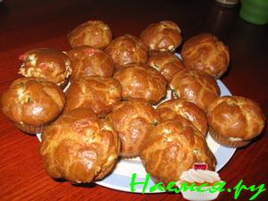 Кексы с крабовыми палочками Кексы с крабовыми палочками