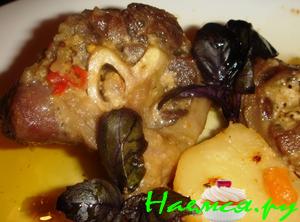 Бараньи голяшки в маринаде