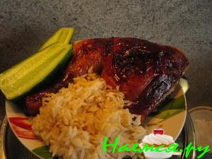 Курочка в медово-соевом маринаде