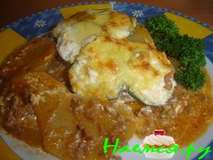 Запеканка «Цуккини-мозайка» Запеканка «Цуккини-мозайка»