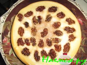 Запеканка со сгущенкой и орехами (мульти)