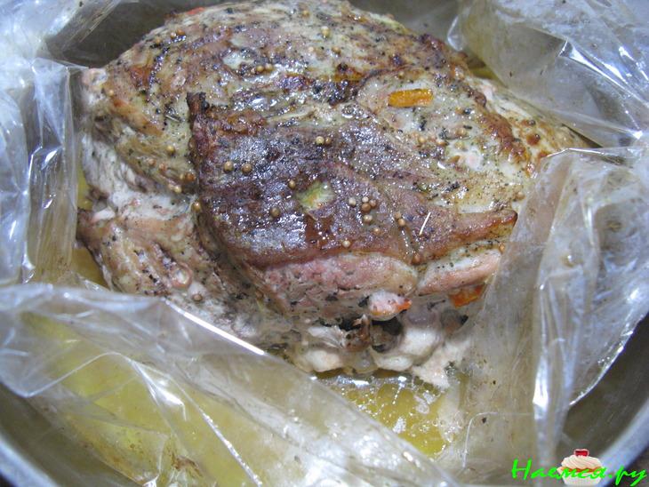 Свинина - буженина с рукава, вкусно, нежно, сочно ...