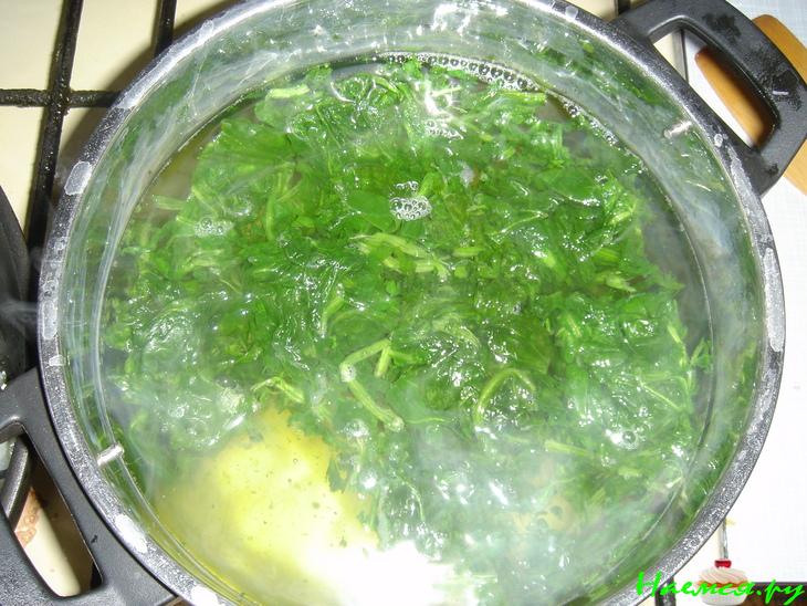 Суп-пюре со шпинатом Суп-пюре со шпинатом