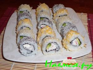 Суши ролы. Очень вкусно