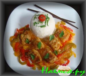 Рыбные наггетсы по-китайски