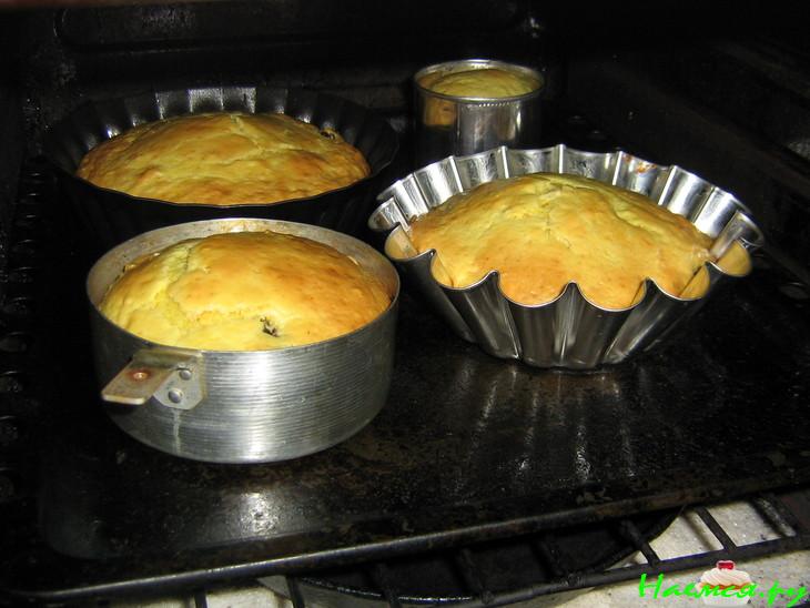 Мои 2 варианта куличей