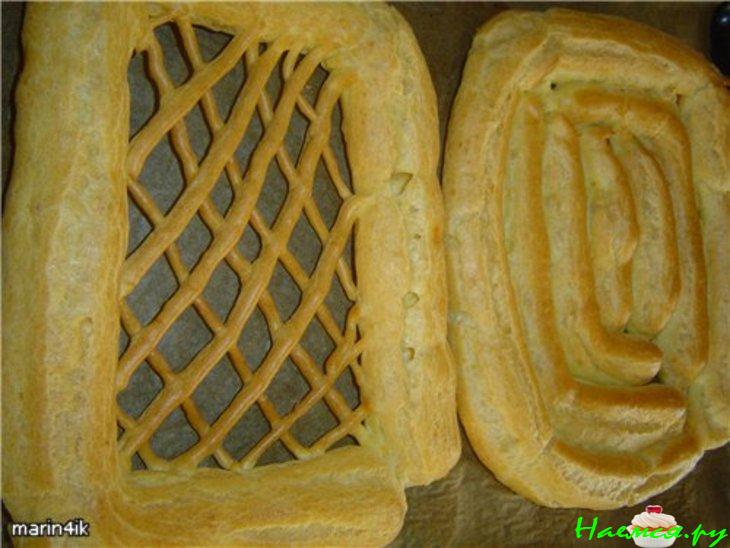 Торт из заварного теста