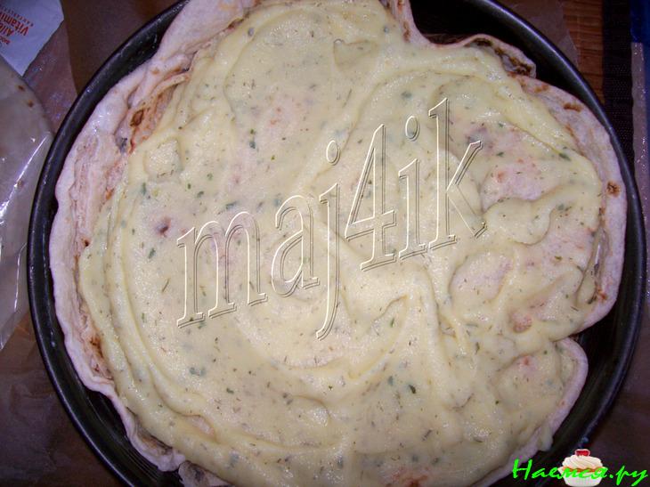 Пирог из лаваша