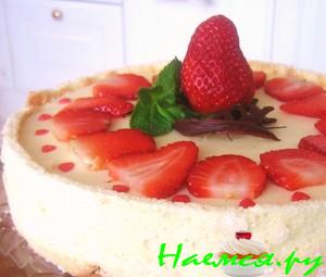 Нежнейший мусс из белого шоколада