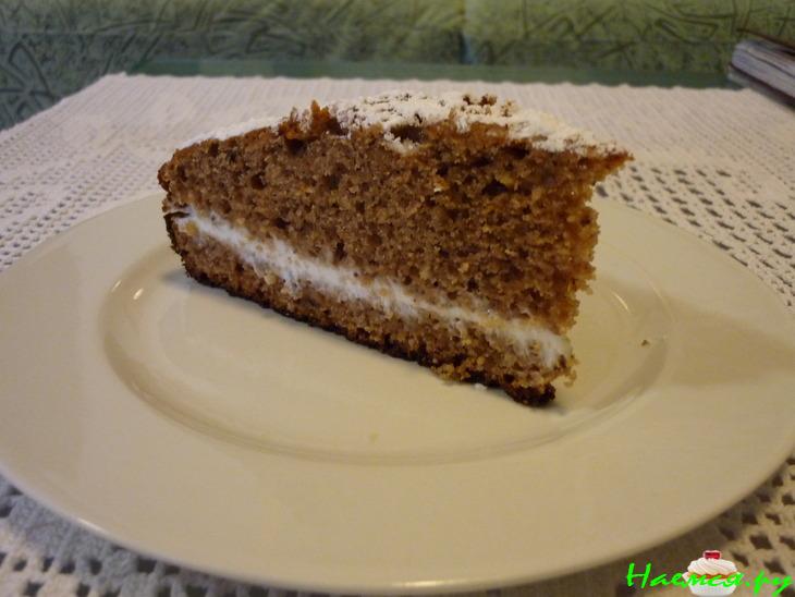 Торт "Пражский" со сметанным кремом Торт "Пражский" со сметанным кремом