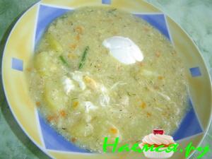 Затируха-"Rievelsuppe"