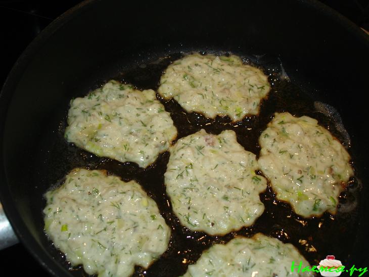 Рыбные лепёшечки