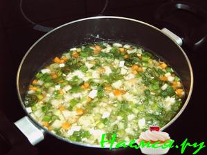 Кускус с овощами и имбирем