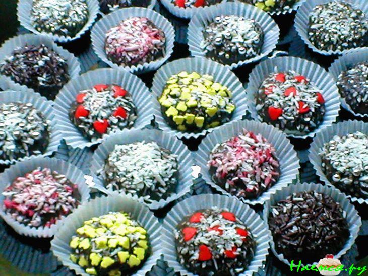 Конфеты шоколадные со сгущенкой Конфеты шоколадные со сгущенкой