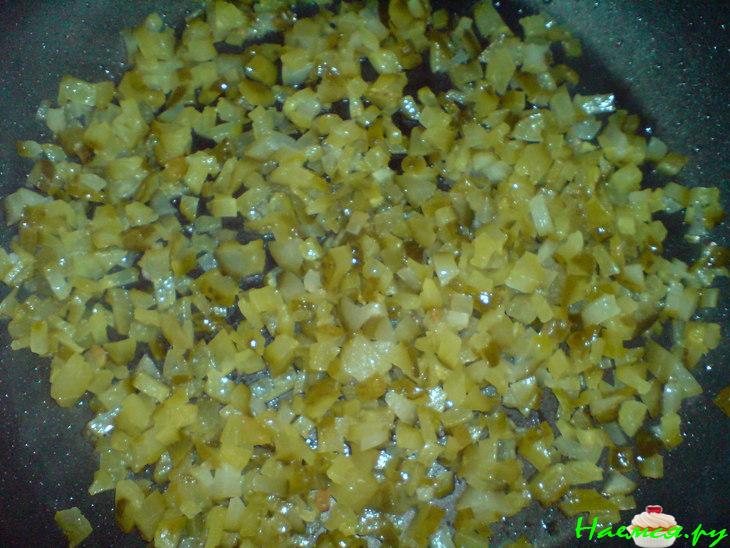 Солянка на овощном бульоне