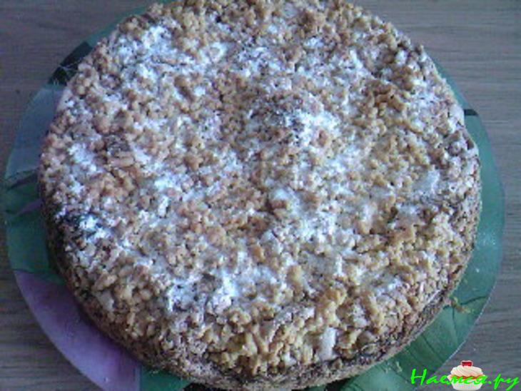 Торт "Штрейзель"