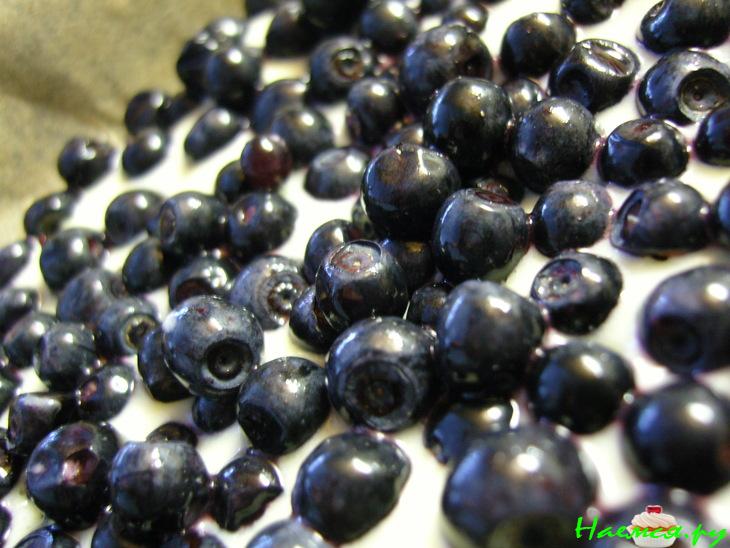 Черничный пирог