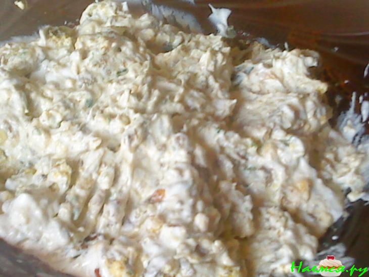 Гусиные яйца фаршированные грибами