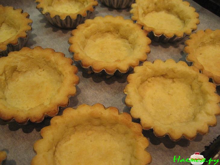 Тарталетки с дынным суфле