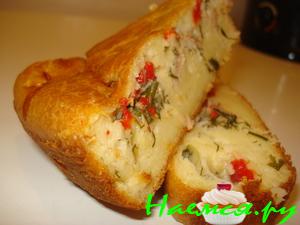 Пирог с тунцом и паприкой Пирог с тунцом и паприкой