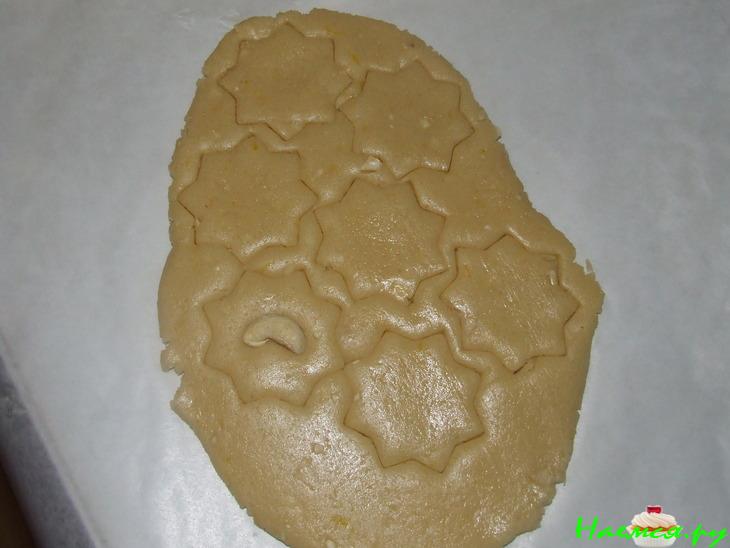 Лимонное печенье с орехами кешью