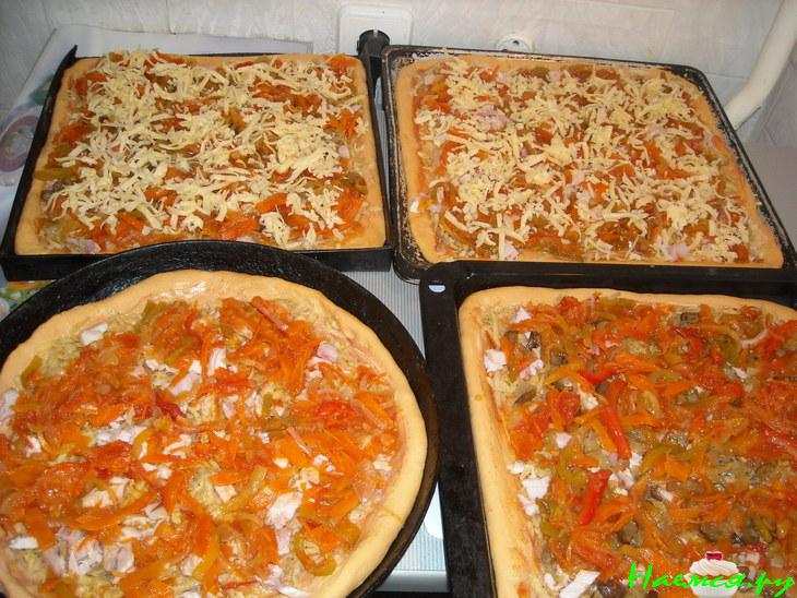 Любимая пицца (зимний вариант)