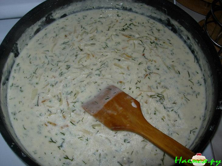 Рыба в сметанно-луковом соусе Рыба в сметанно-луковом соусе