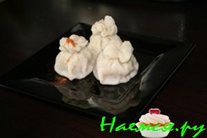 Хинкали с кориандром Хинкали с кориандром