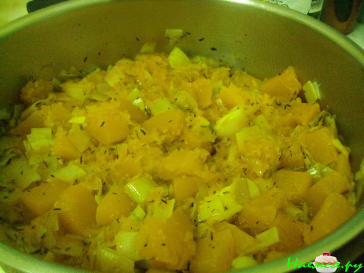 Бархатный тыквенный суп