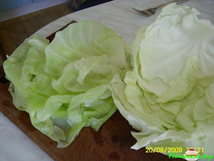 Капустный шницель в двойной панировке