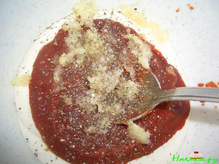 Закуска из баклажан в томате Закуска из баклажан в томате