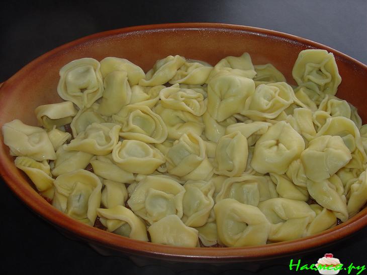 Запеканка с тортеллини