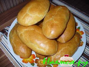 Пирожки печёные с капустой Пирожки печёные с капустой