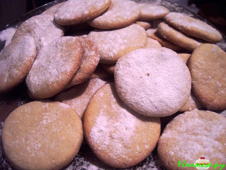 Бисквитное печенье с ванилью