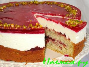 Торт &laquo;Брусничная мечта&raquo;