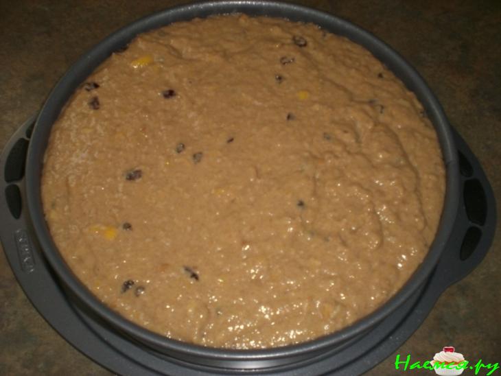 Манговый пирог