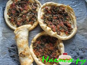 Лахма джун. Турецкая пицца