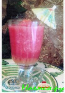 Арбузный коктейльчик
