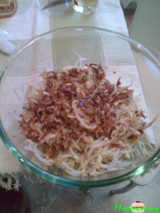 Салат из соевых ростков острый Салат из соевых ростков острый